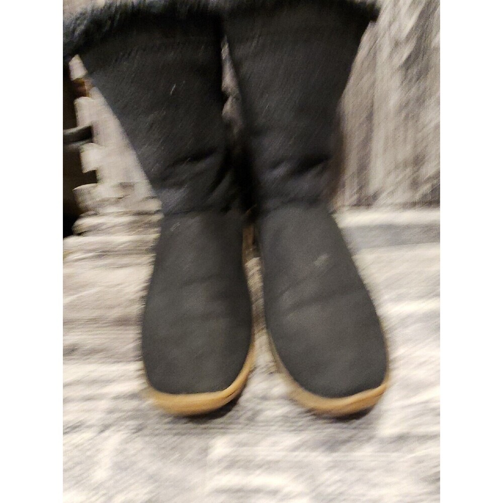 Pendleton Black Suede Shearling Lined Winter Boot… - image 3